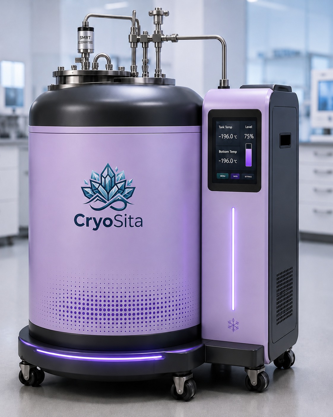 CryoSita LN₂ Sample Storage Tank